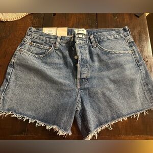 AGOLDE Denim Parker Long Shorts